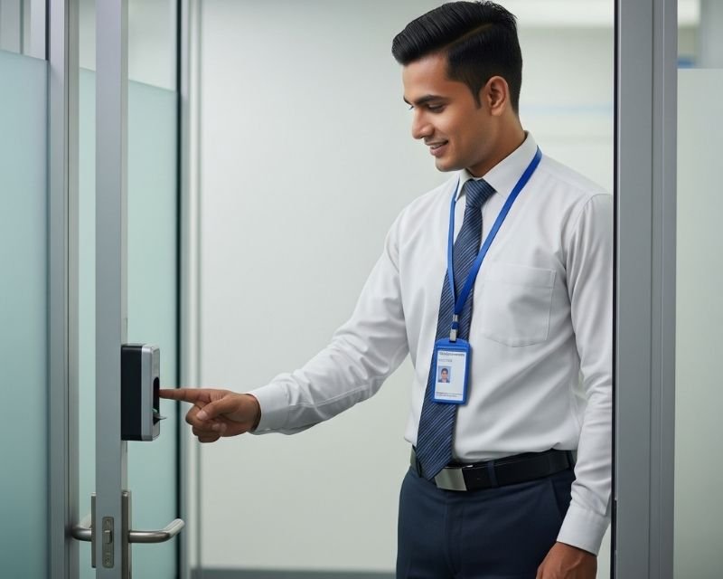 cctv access control biometric tech tab