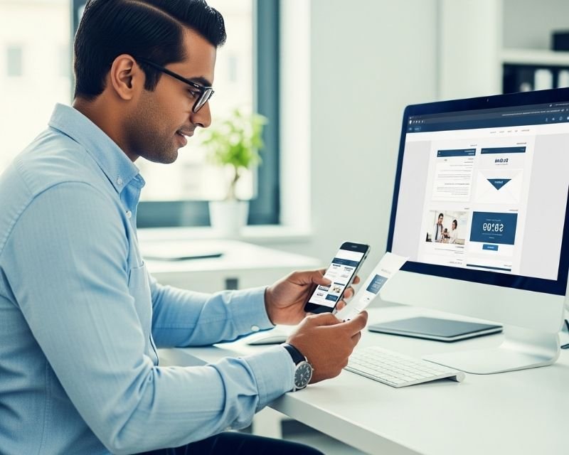 digital marketing email campaigns tab
