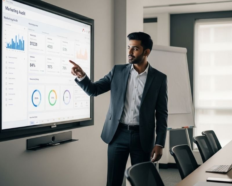 digital marketing marketing audit tab