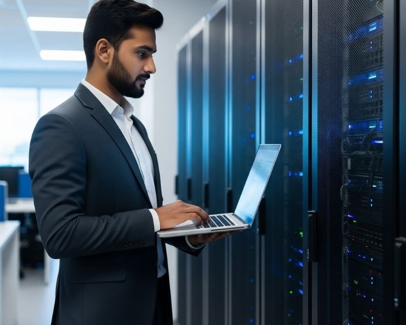 it infrastructure server support tab