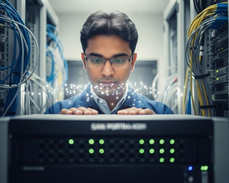 it infrastructure storage management tab