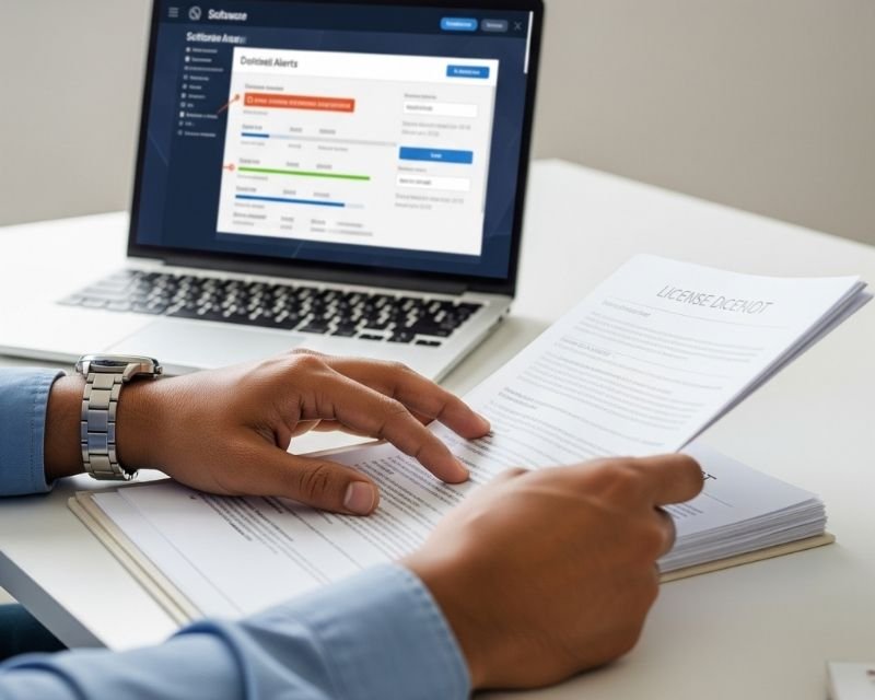 it procurement licensing tab