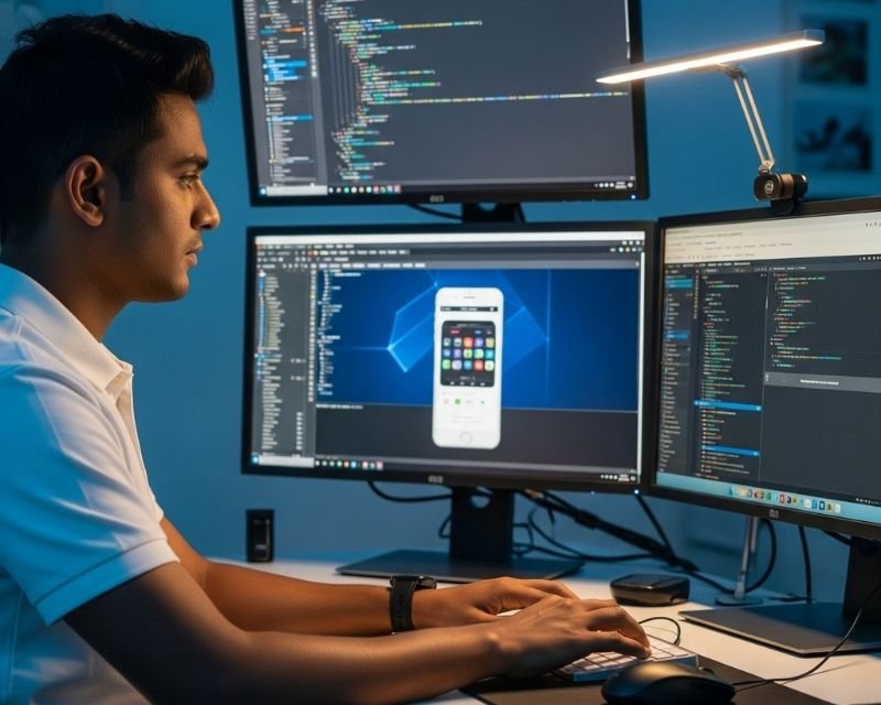 software apps app development tab